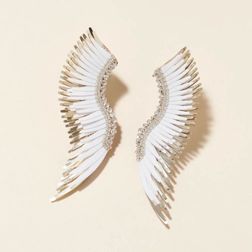 Mignonne Gavigan Madeline Earrings White Gold